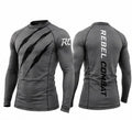 Tiger Claw Rashguard Grey/Black - Drop 001
