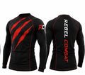 Tiger Claw Rashguard Black/Red - DROP 001